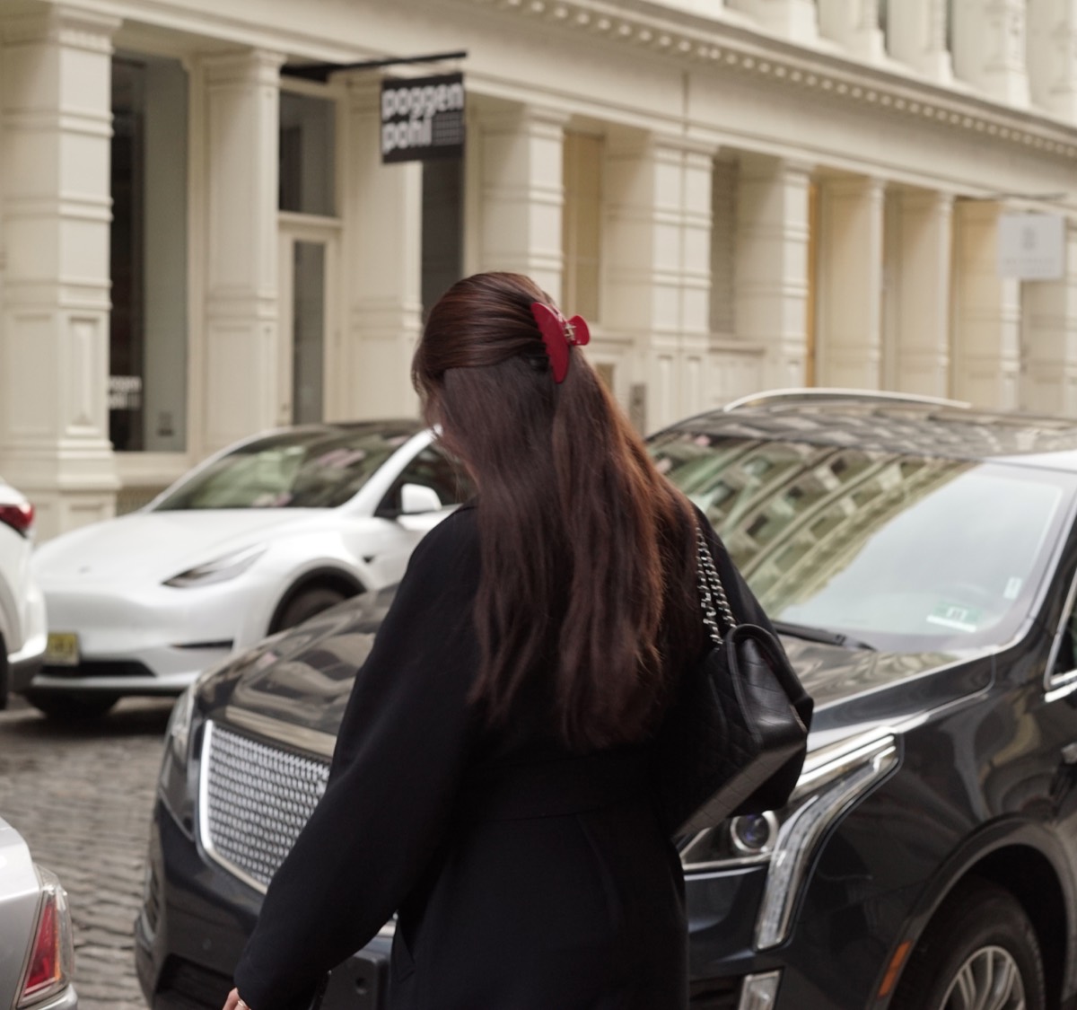 Everyday Hair Clip in Cherry Red - View 5