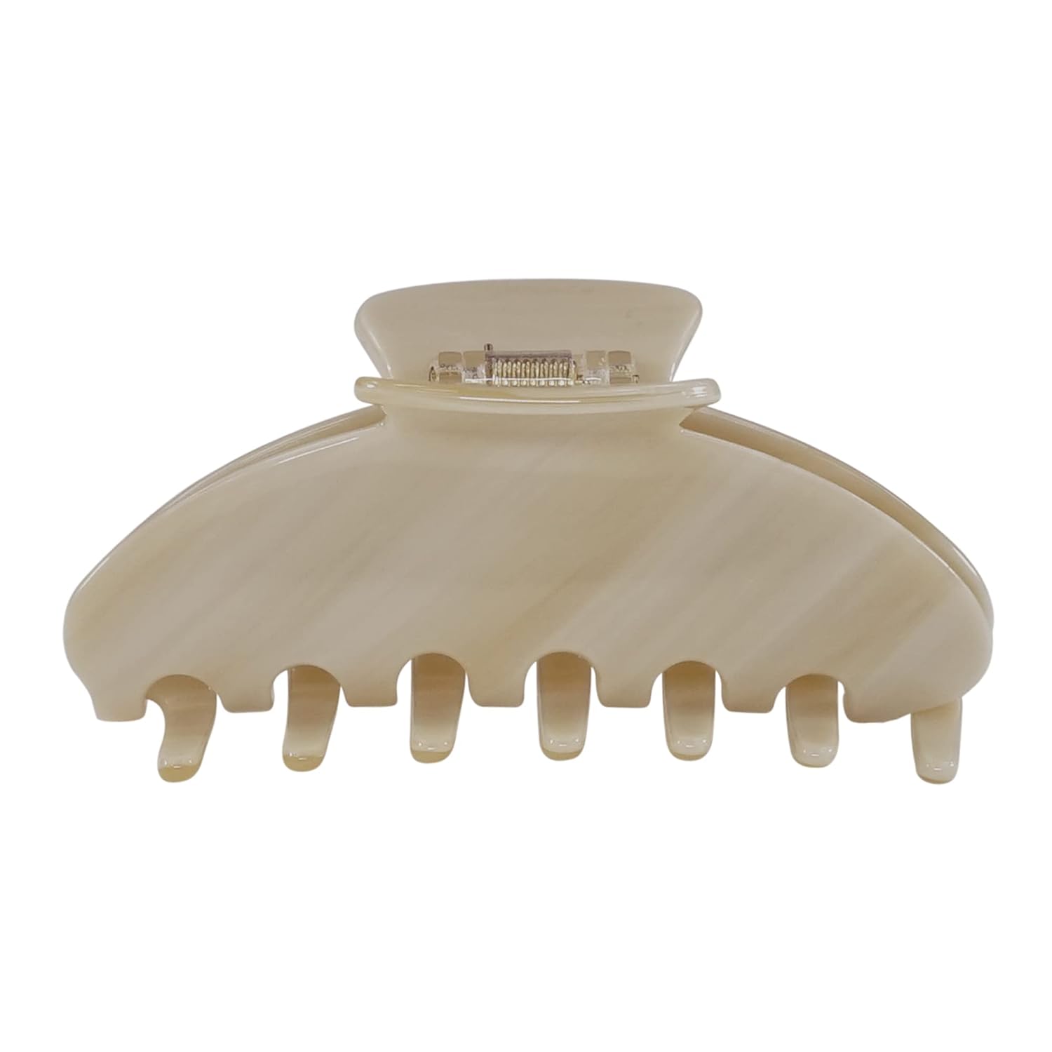 Everyday Hair Clip in Cream Marble