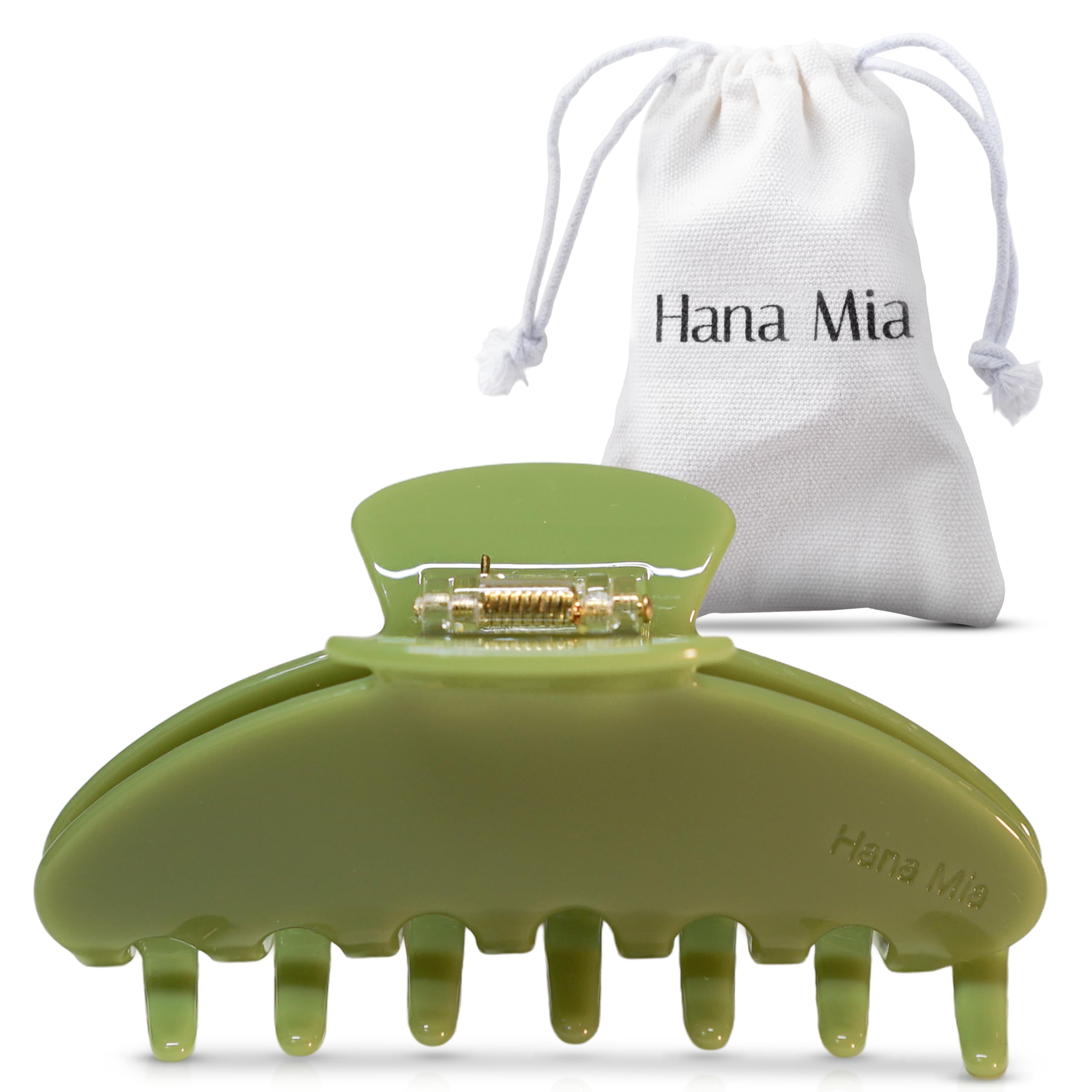 Everyday Hair Clip in Forest Green - View 10