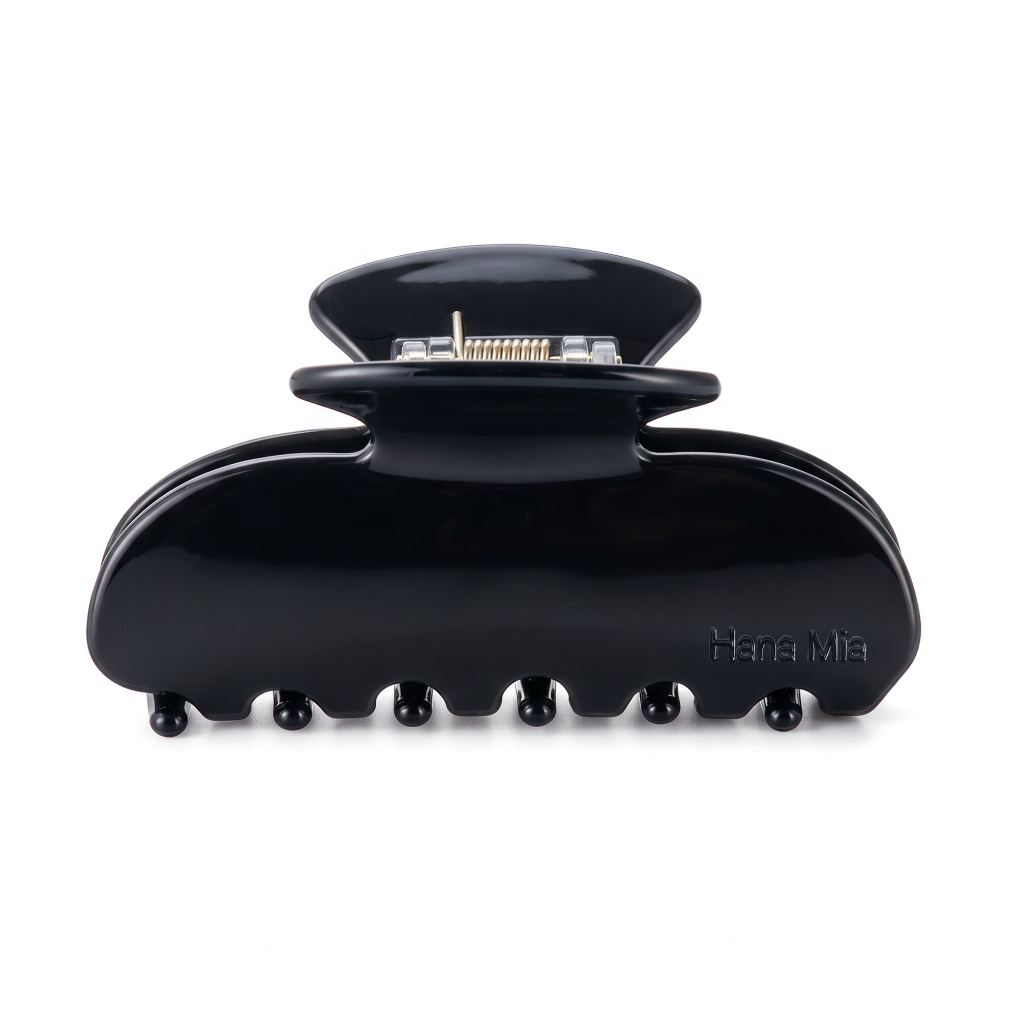Medium Everyday Hair Clip in Black
