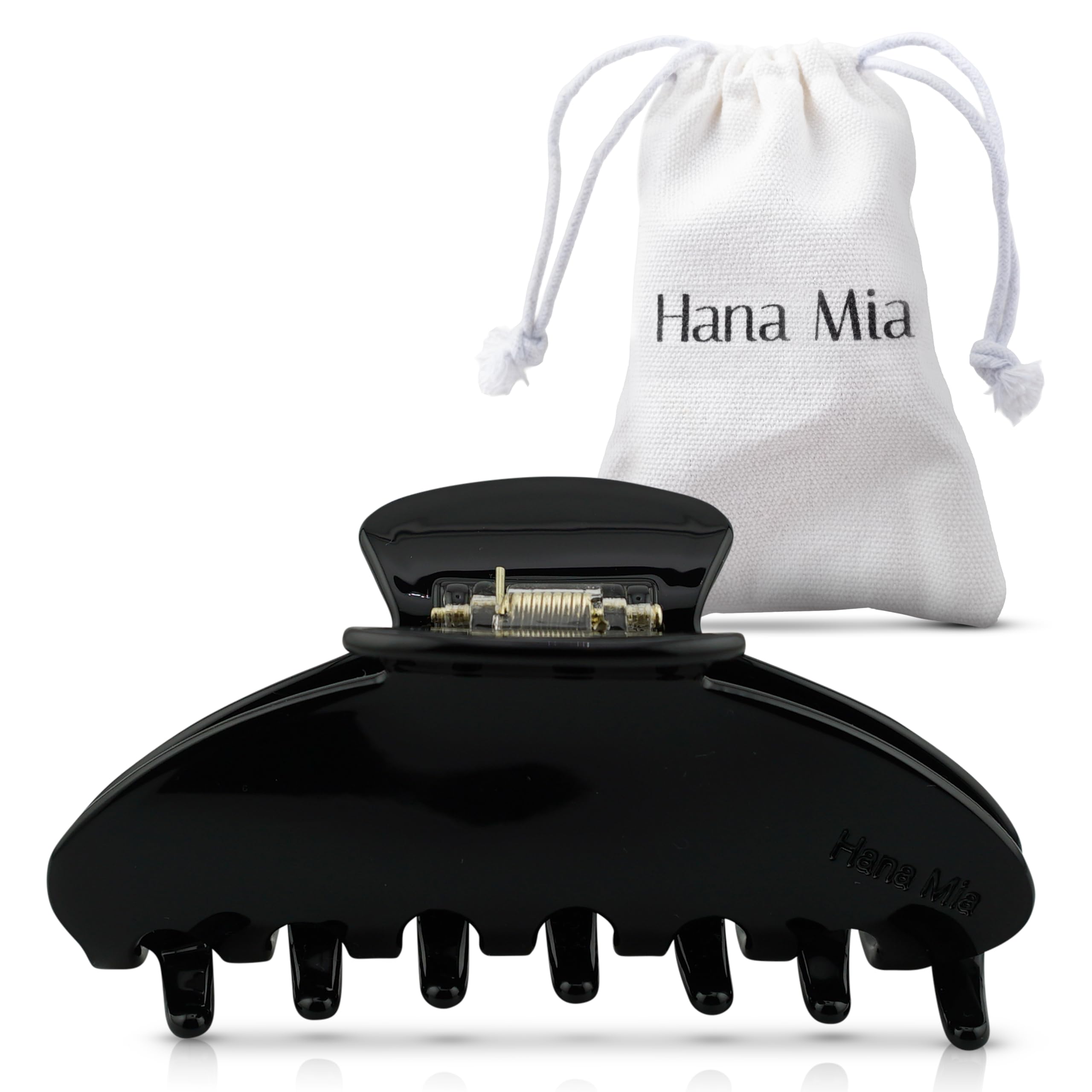 Everyday Hair Clip in Midnight Black - View 11