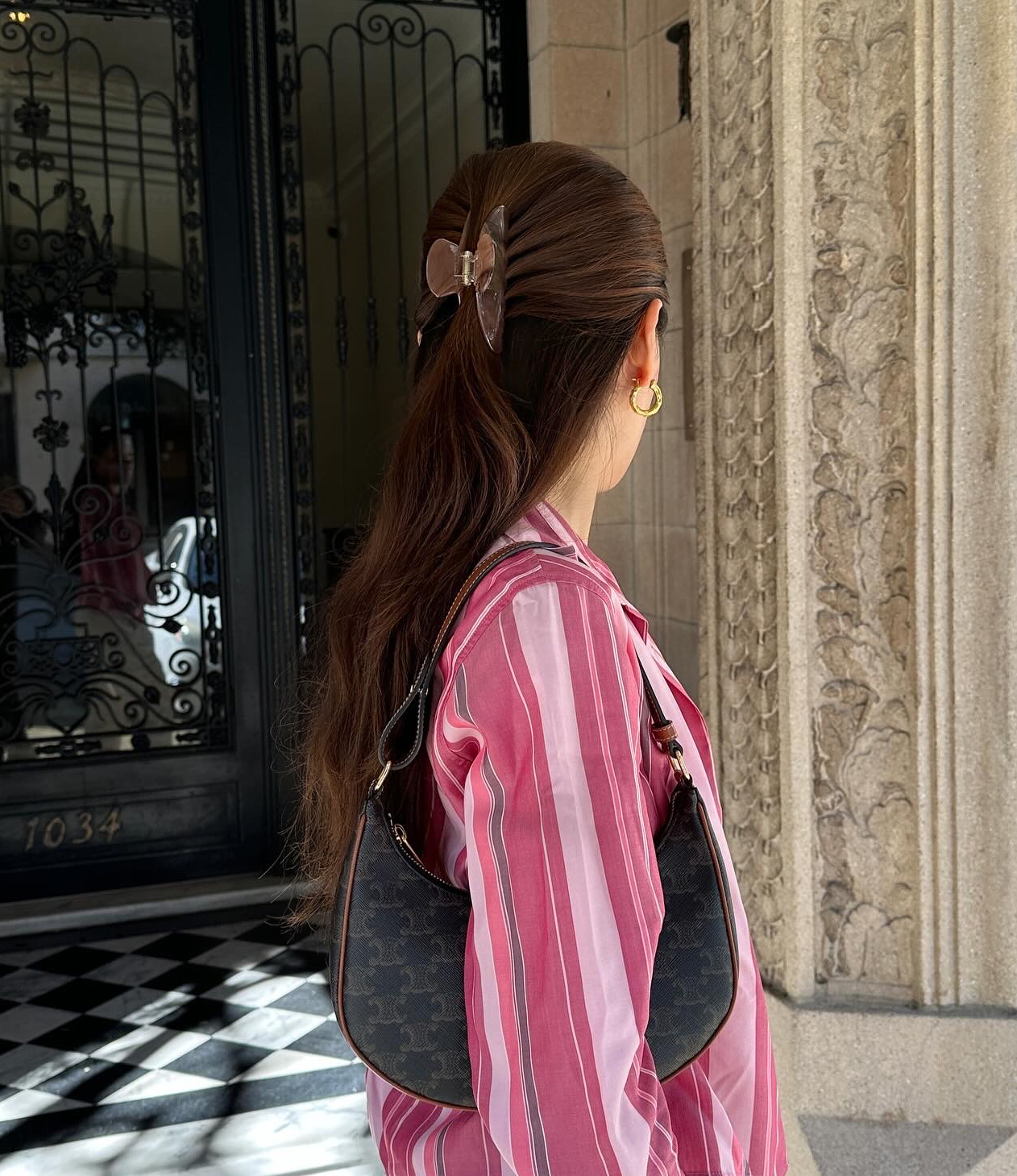 Everyday Hair Clip in Mocha Brown - View 8