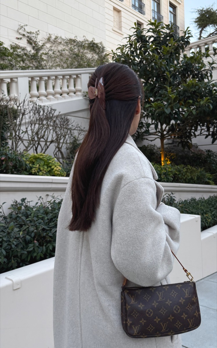 Everyday Hair Clip in Mocha Brown - View 9