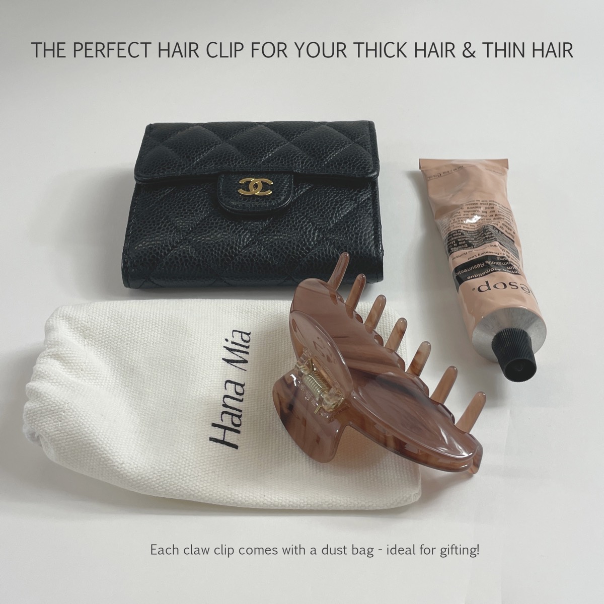 Everyday Hair Clip in Mocha Brown - View 5