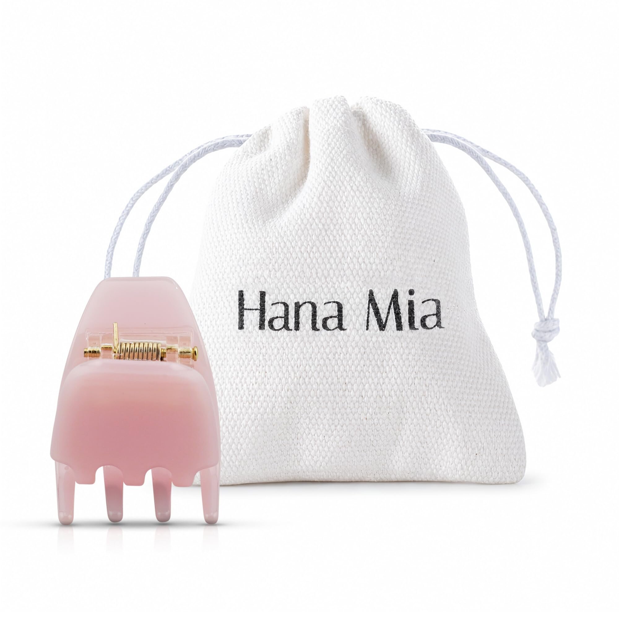 Small Everyday Hair Clip in Pink - View 6